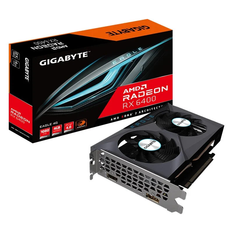 Gigabyte Radeon RX 6400 EAGLE 4GB GDDR6 Graphics Card