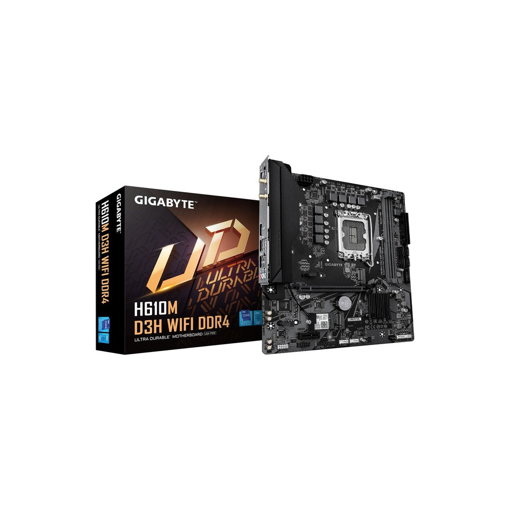 Gigabyte H610M D3H WIFI DDR4 mATX LGA1700 Motherboard