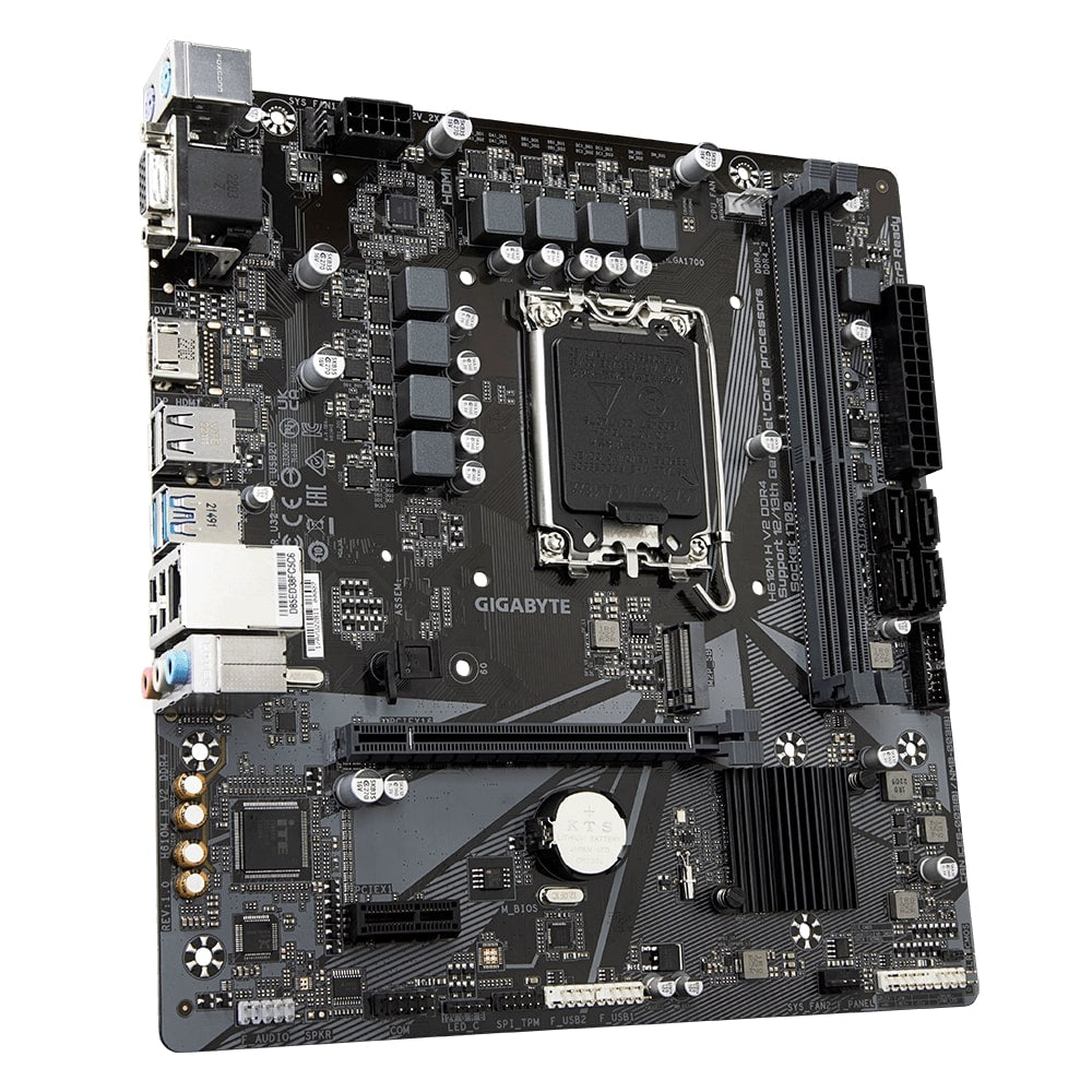Gigabyte H610M H V2 DDR4 mATX Motherboard