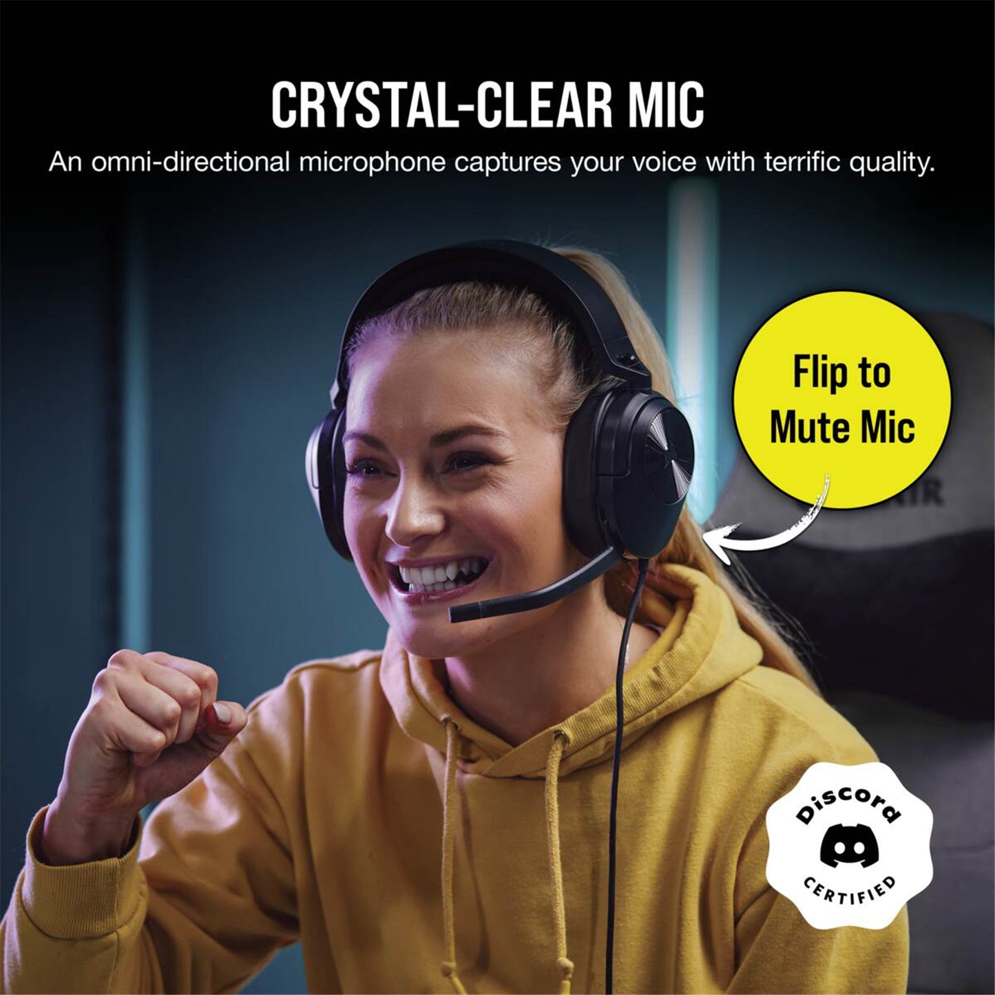Corsair HS55 Stereo Gaming Headset - Carbon