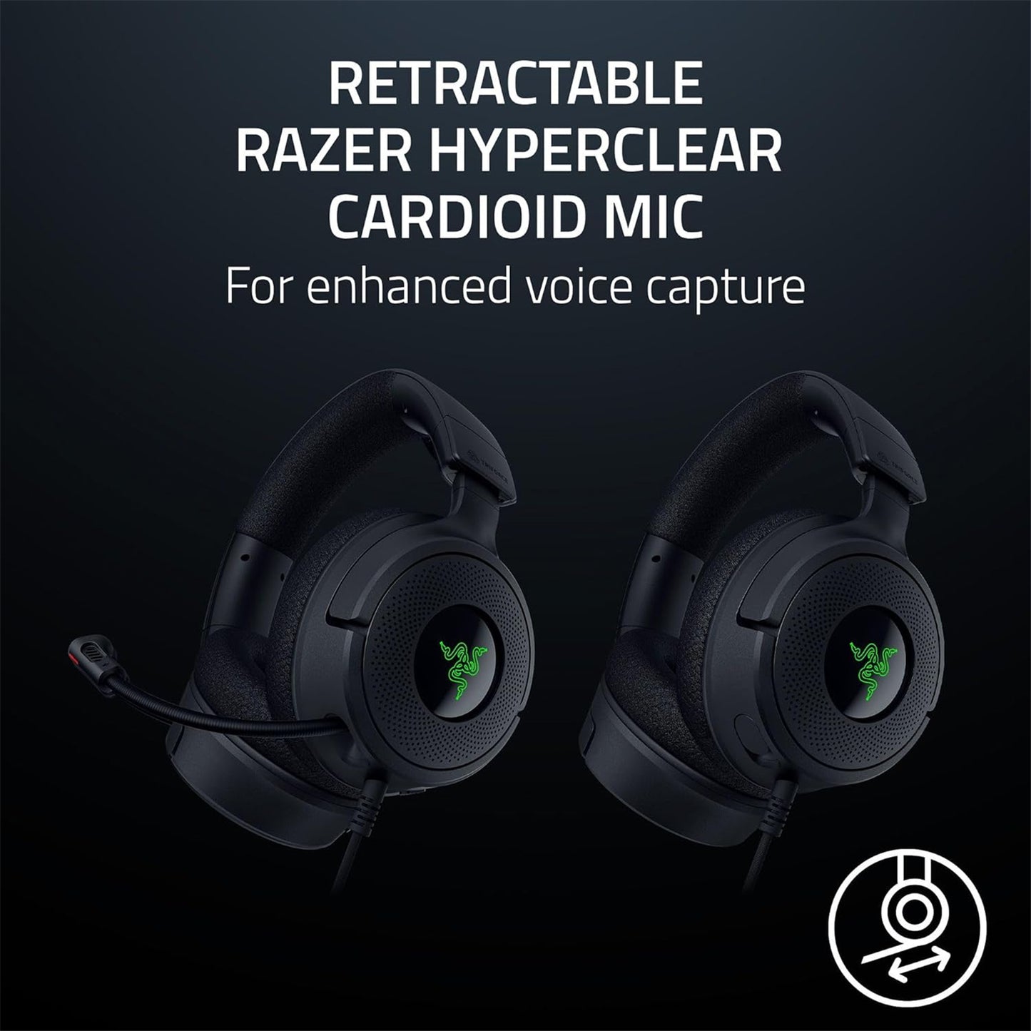 Razer Kraken V4 X Wired USB Gaming Headset