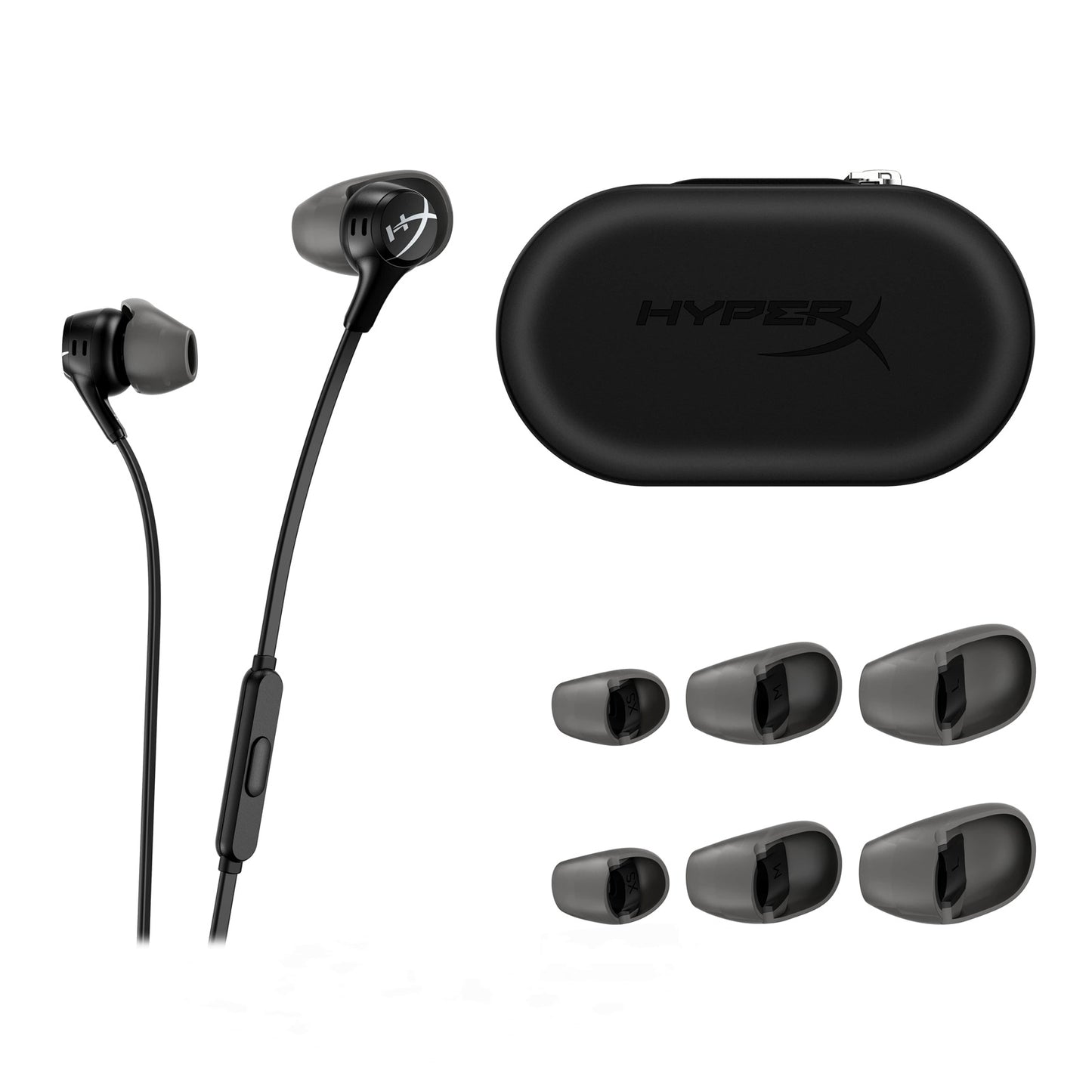 HyperX Cloud Earbuds II Gaming Earbuds with MIC - Black
