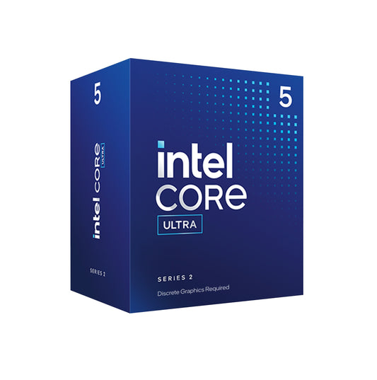 Intel Core Ultra 5 225F CPU 10 Cores 10 Threads 4.9Ghz Max Turbo Frequency