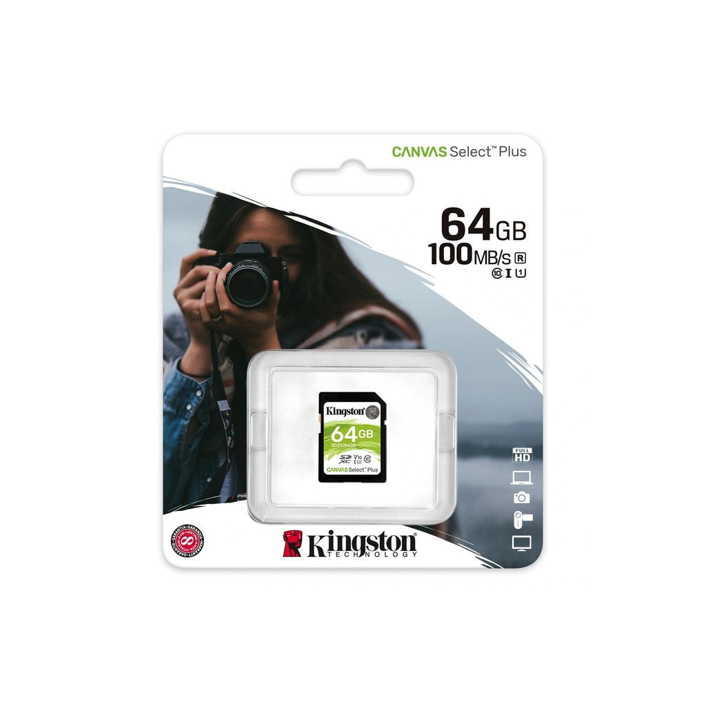 Kingston Canvas Select Plus 64GB SDXC Card