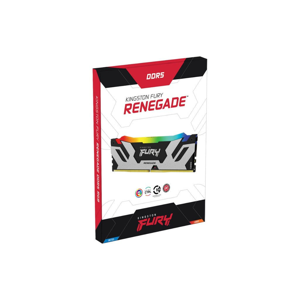 32GB (2x16) 7200mhz CL38 Kingston FURY Renegade RGB DIMM DDR5 RAM
