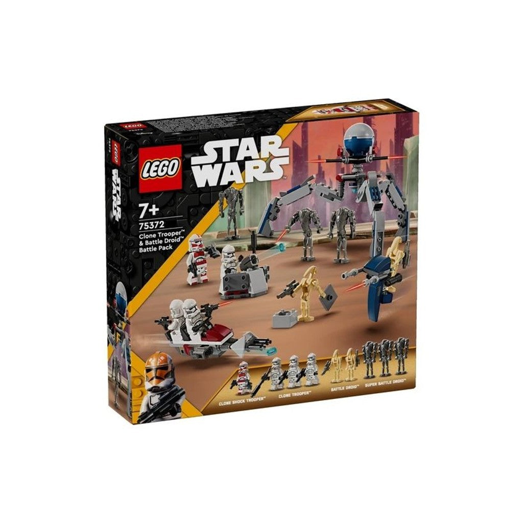 LEGO Star Wars 75372 Clone Trooper & Battle Droid Battle Pack