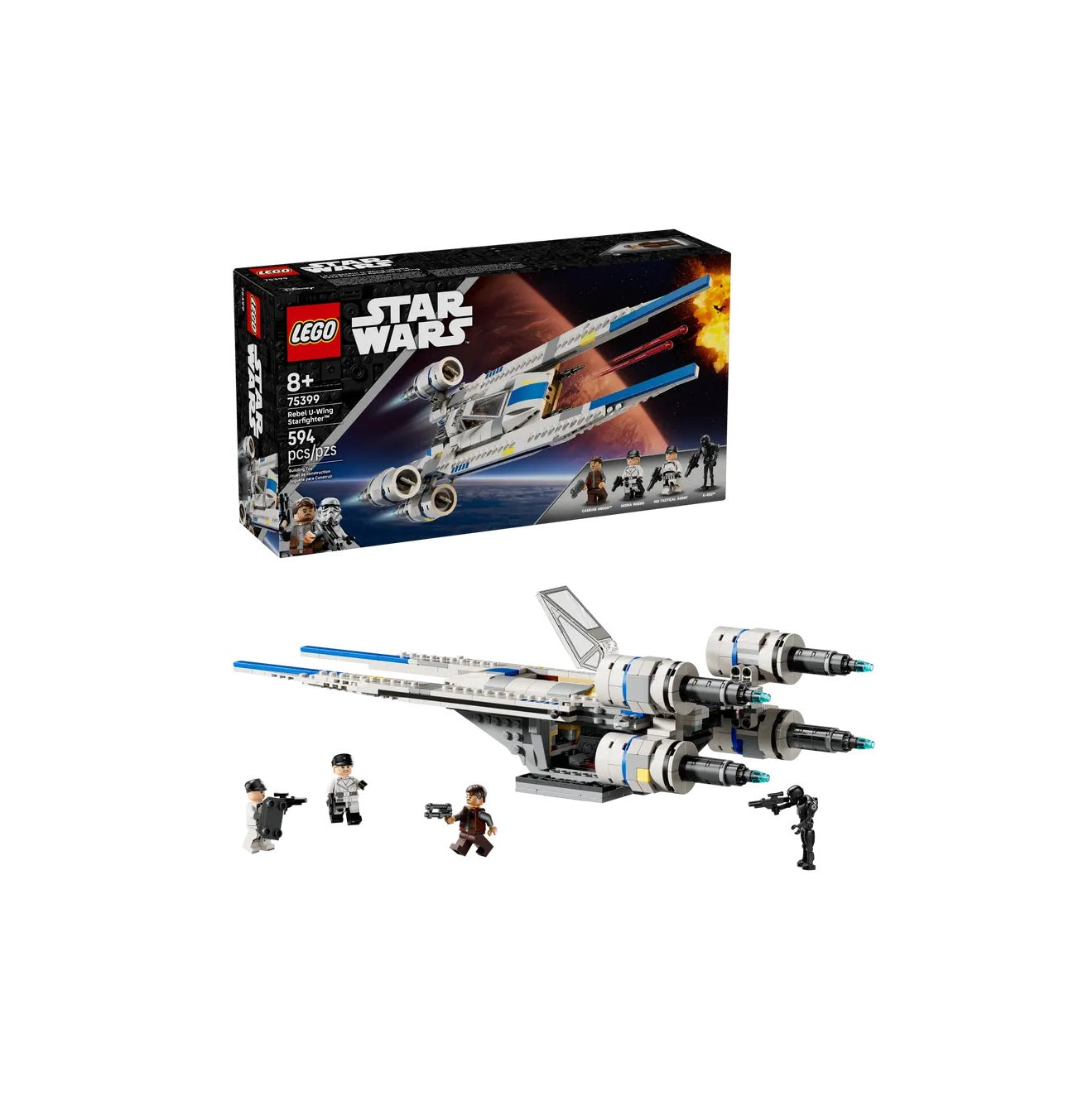 LEGO Star Wars 75399 Rebel U-Wing Starfighter