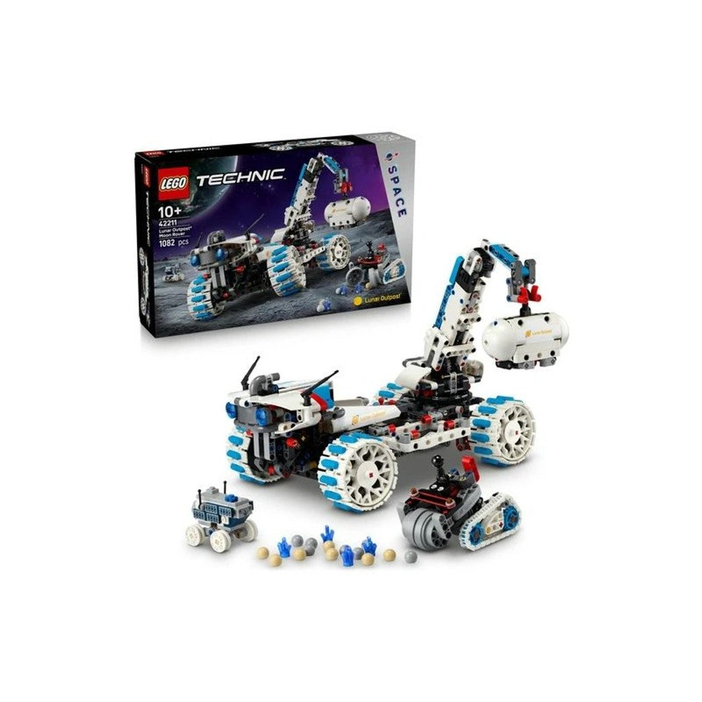 LEGO Technic 42211 Lunar Outpost Moon Rover Space Vehicle