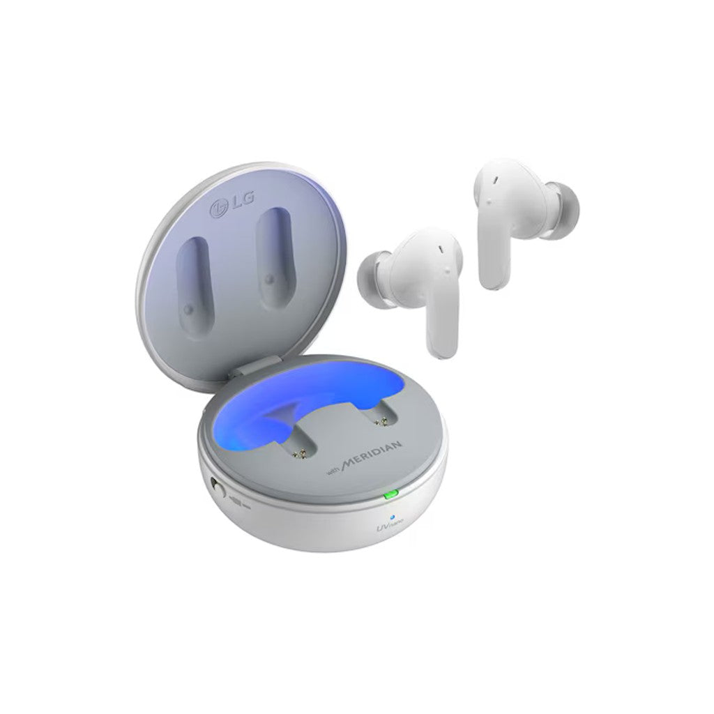 LG TONE Free T90 Dolby Atmos Wireless Earbuds - White