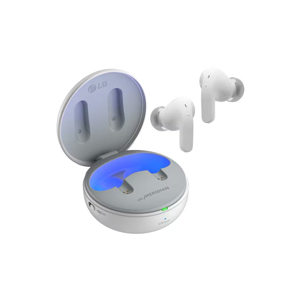 LG TONE Free T90 Dolby Atmos Wireless Earbuds - White