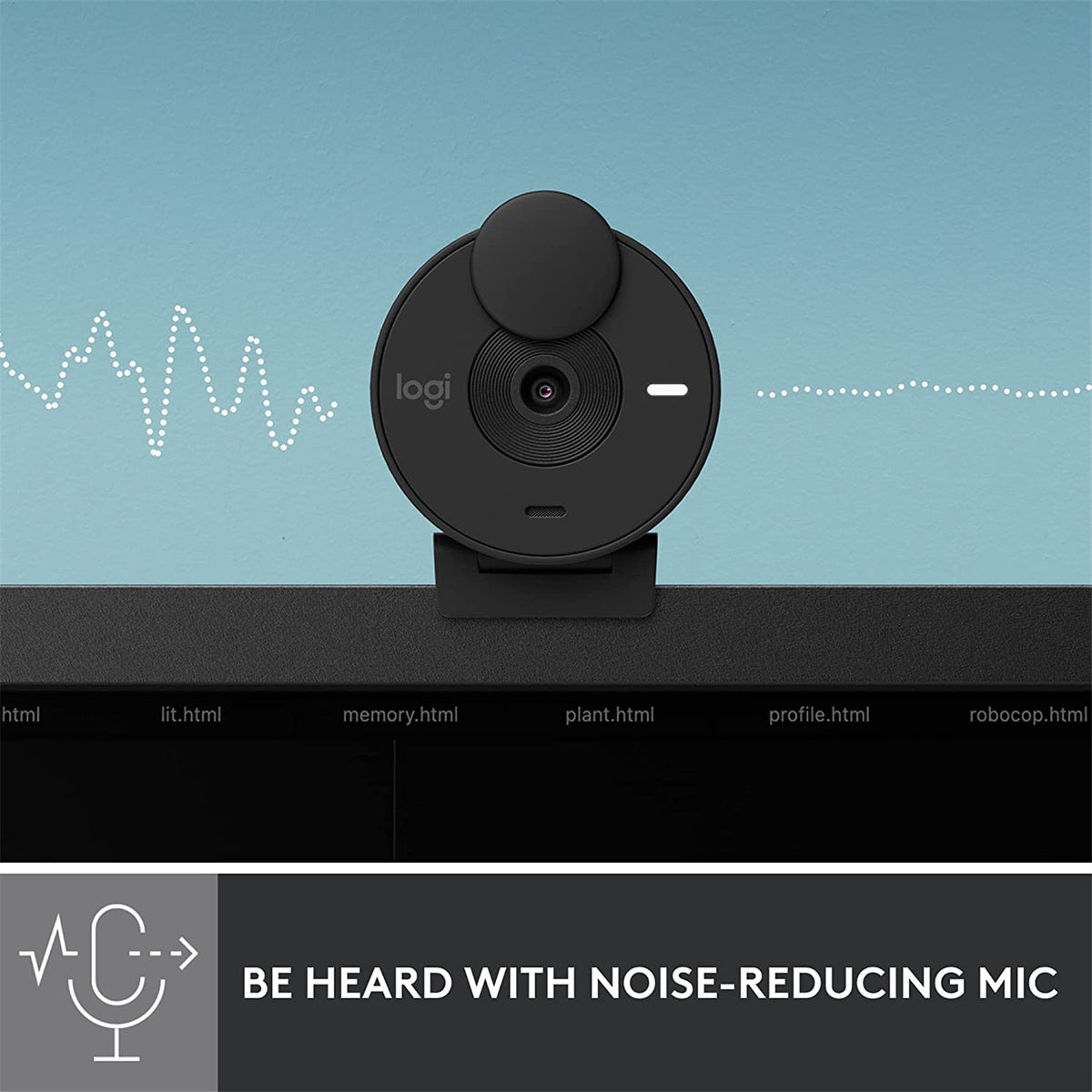 Logitech Brio 300 FHD HDR Webcam - Graphite