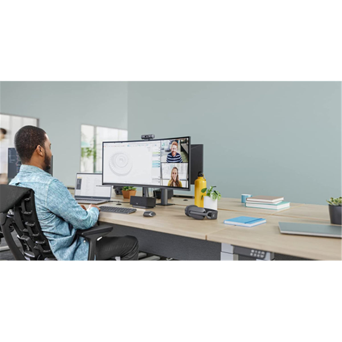 Logitech Brio 505 FHD Business Webcam - Graphite