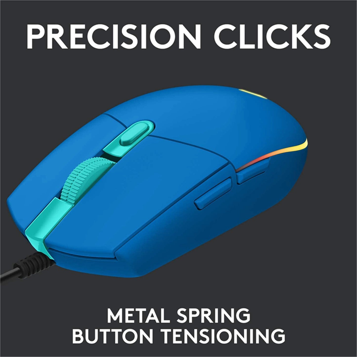 Logitech G203 LIGHTSYNC RGB Gaming Mouse - Blue