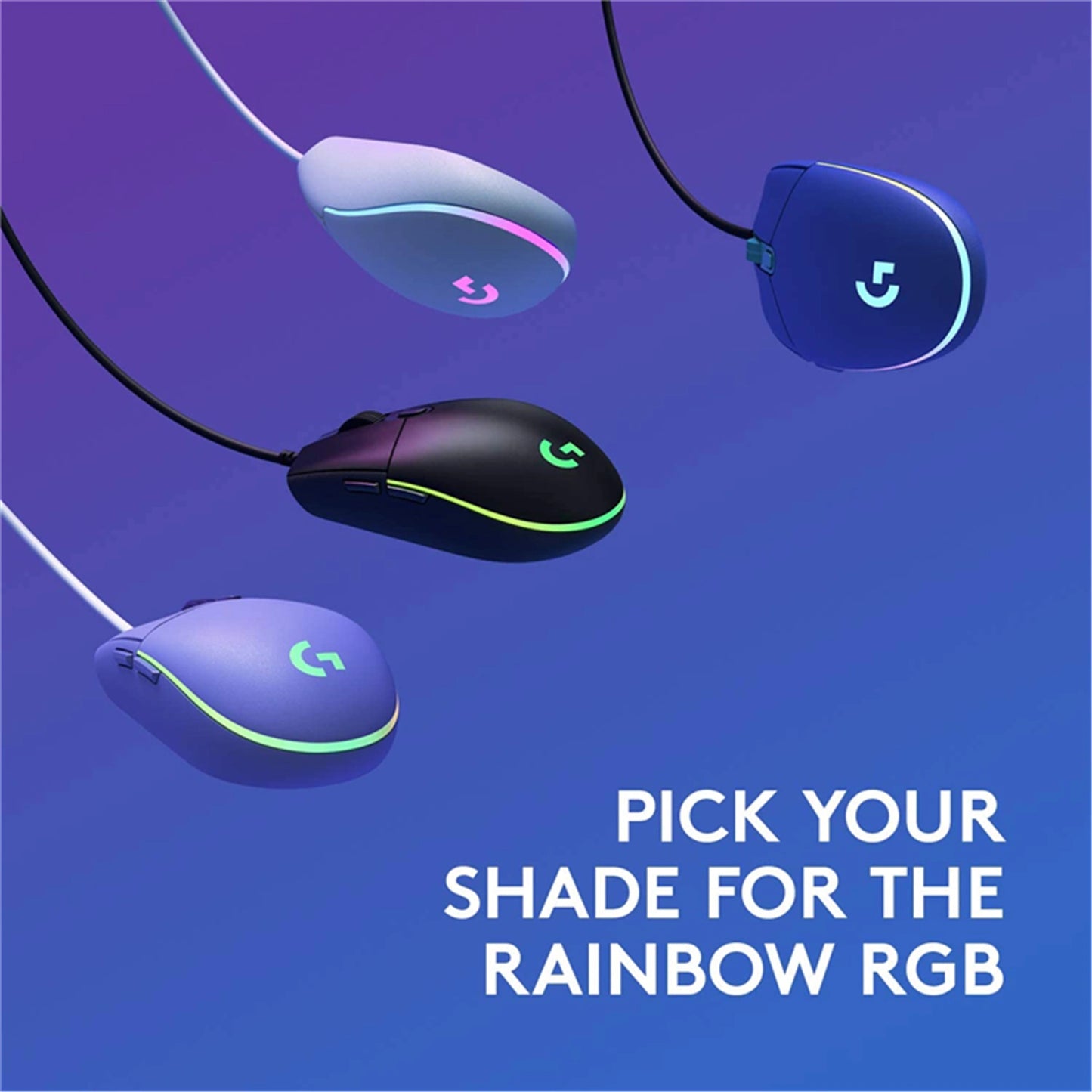 Logitech G203 LIGHTSYNC RGB Gaming Mouse - Blue