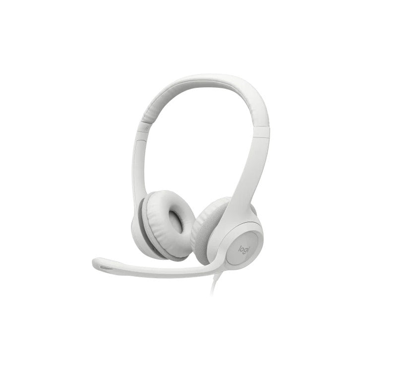 Logitech H390 Headset - Off White