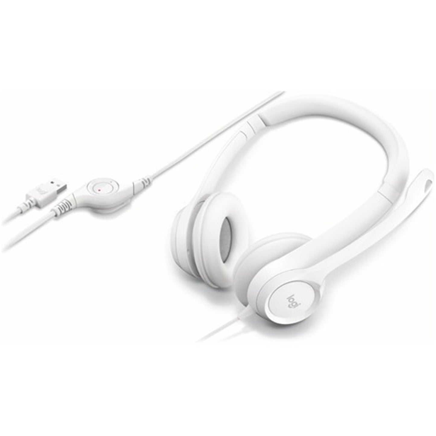 Logitech H390 Headset - Off White