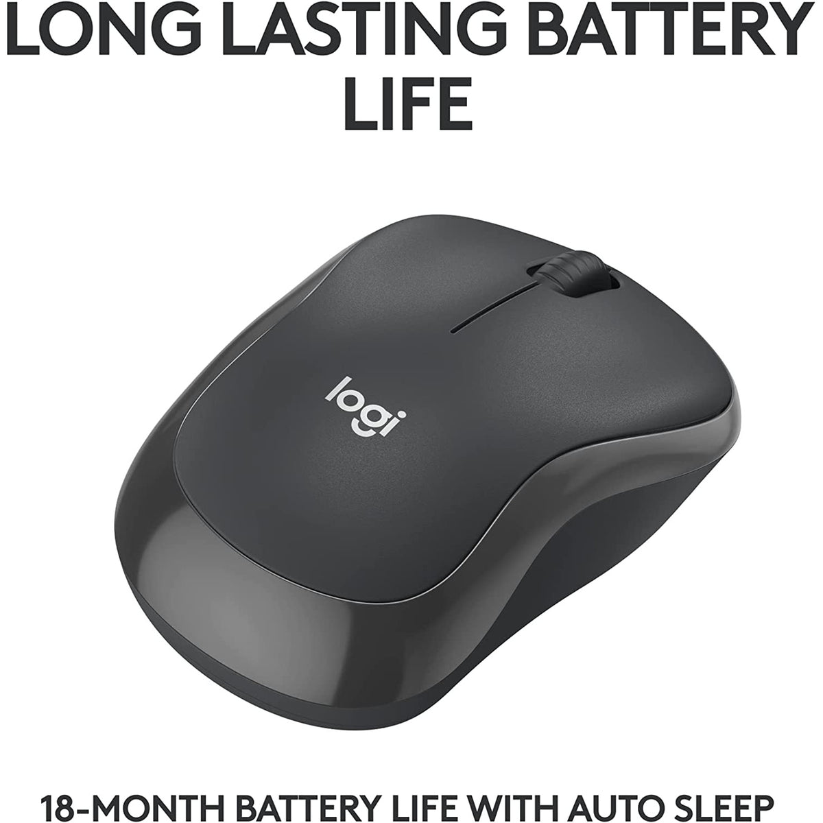 Logitech M240 Silent Bluetooth Mouse - Graphite