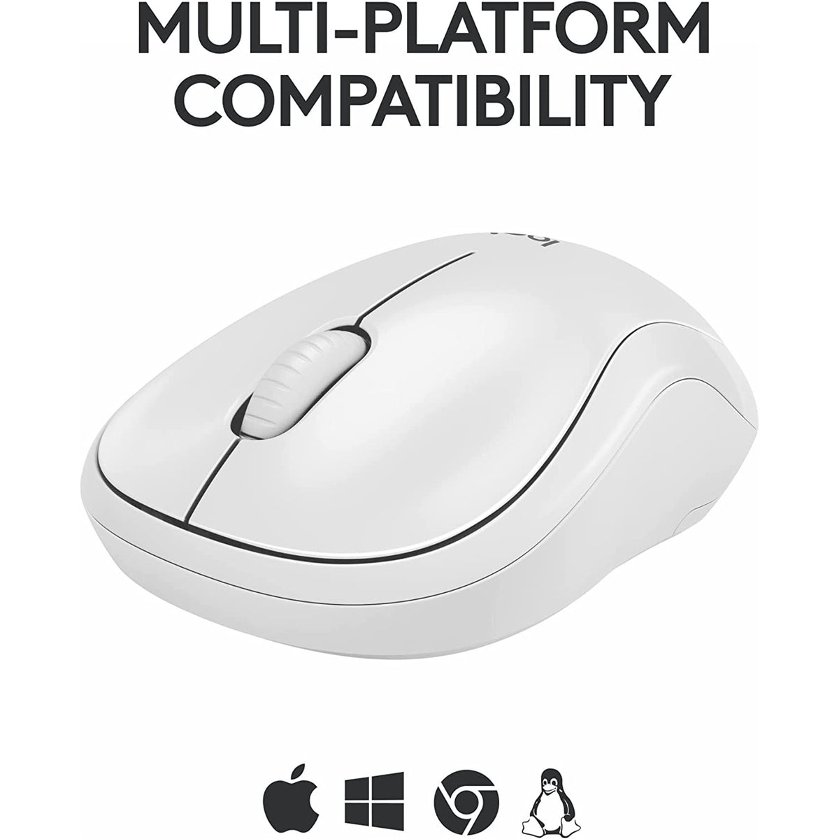 Logitech M240 Silent Bluetooth Mouse - Off White