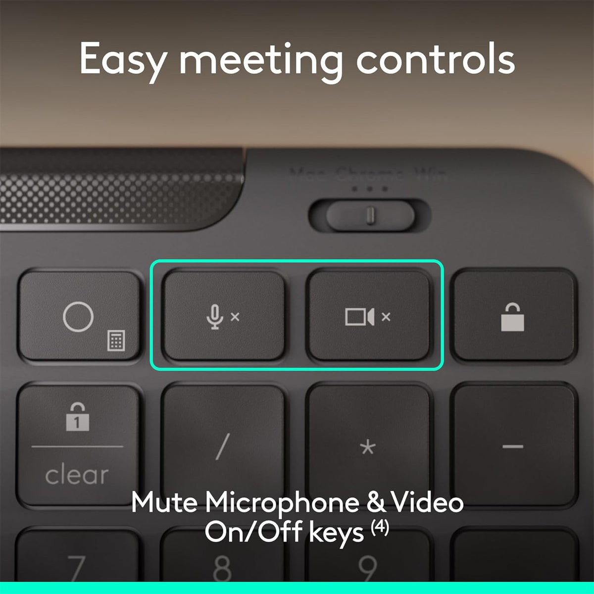 Logitech Signature MK620 Wired USB-C Keyboard & Mouse Combo for Business