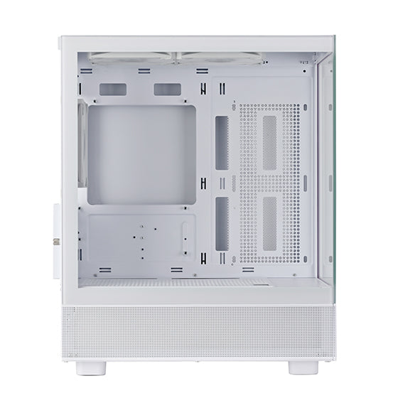 SilverStone Lucid 04 mATX White Mid Tower Case