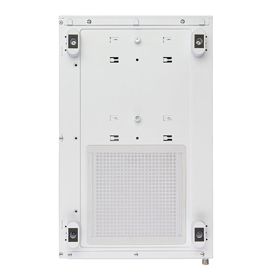 SilverStone Lucid 04 mATX White Mid Tower Case