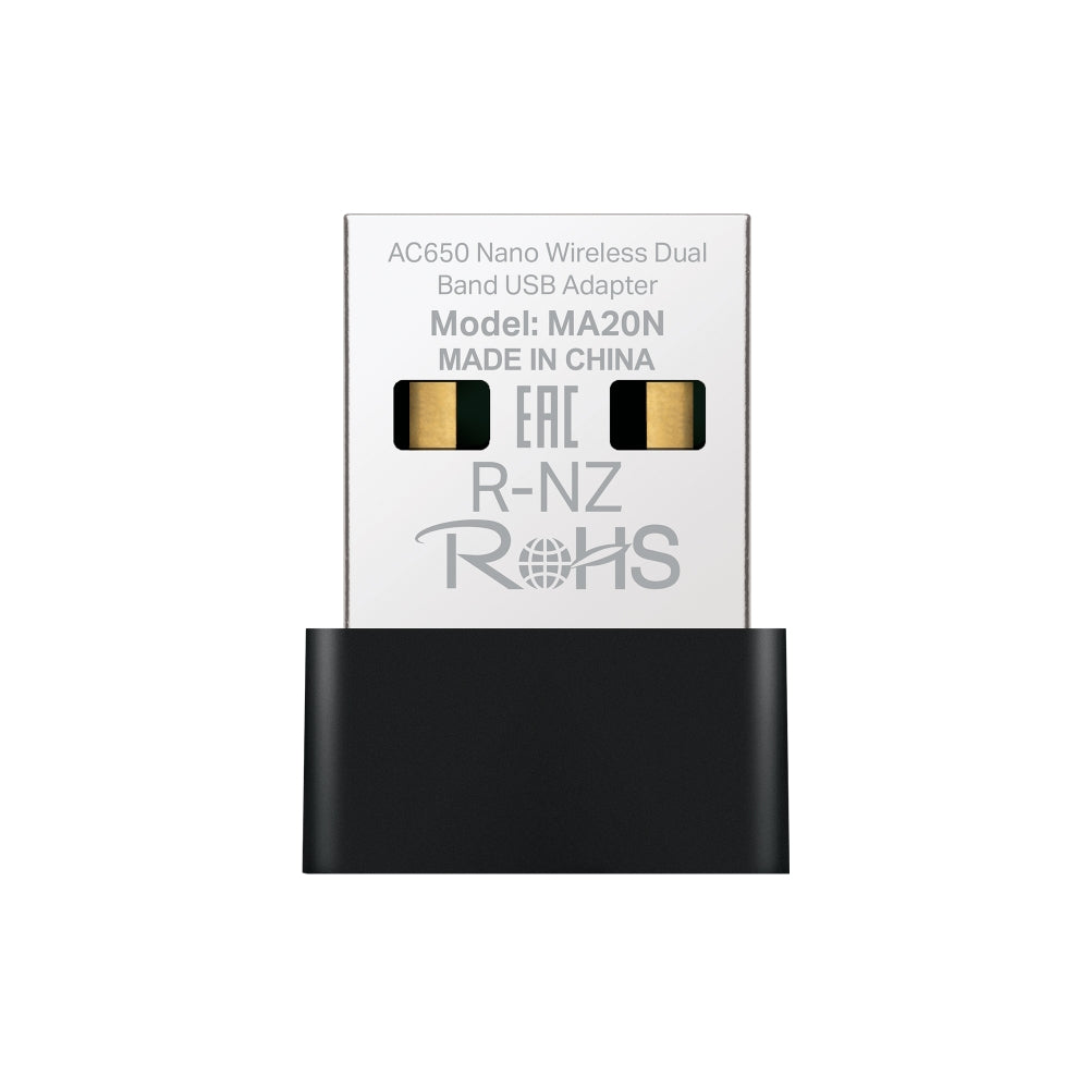Mercusys MA20N AC650 Nano USB Wireless Adapter