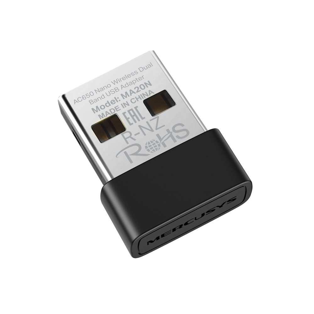 Mercusys MA20N AC650 Nano USB Wireless Adapter