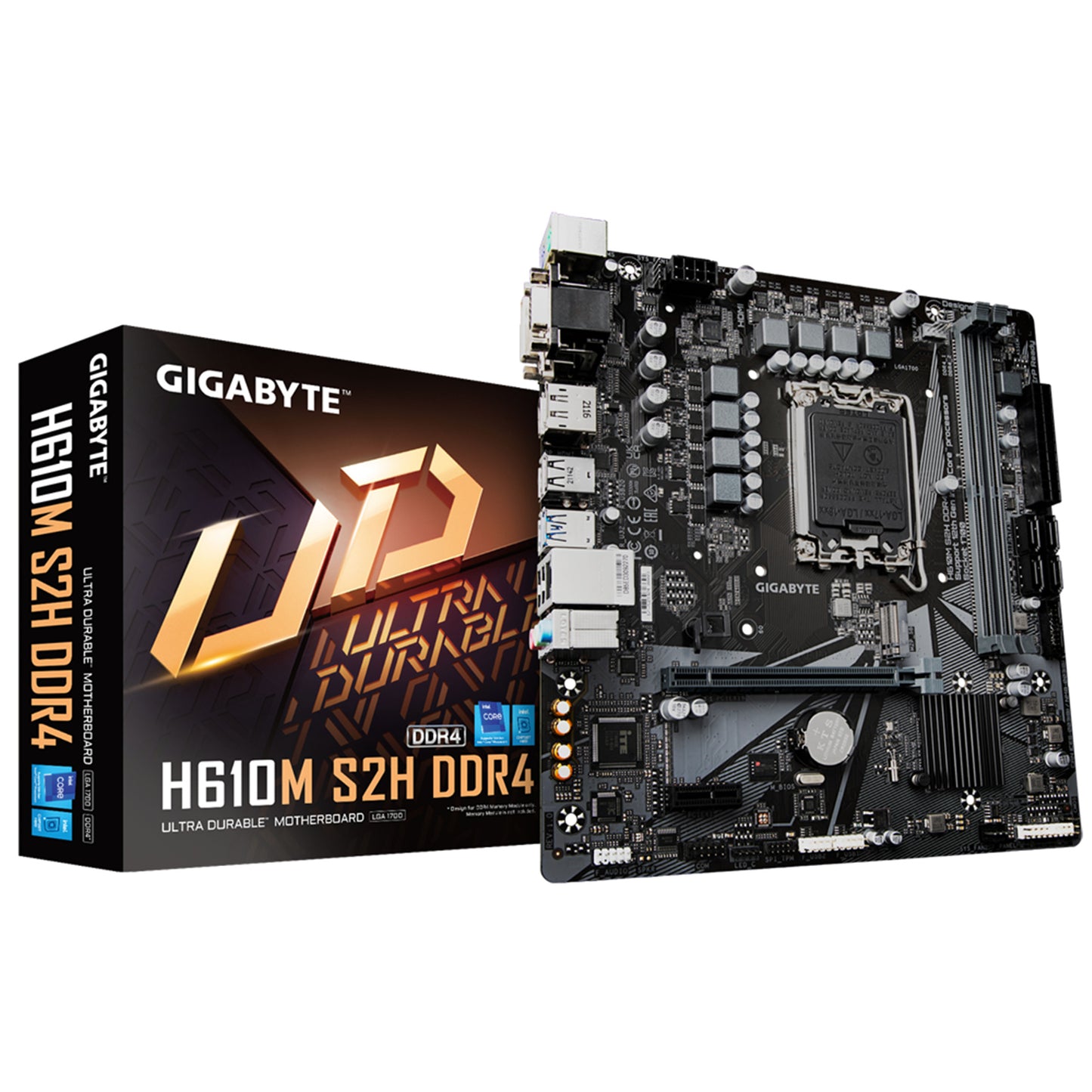 Gigabyte H610M S2H V2 DDR4 mATX Motherboard