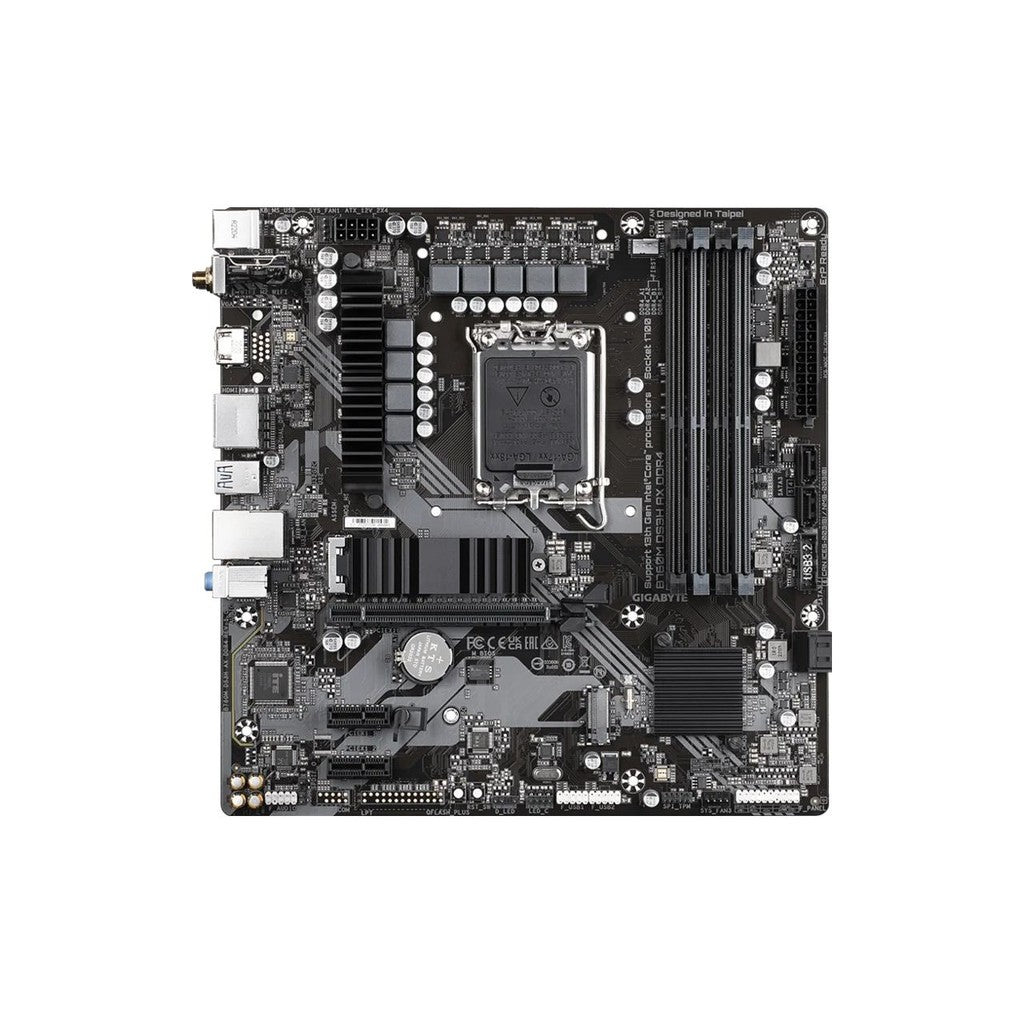 Gigabyte B760M-DS3H AX DDR4 mATX LGA1700 Motherboard
