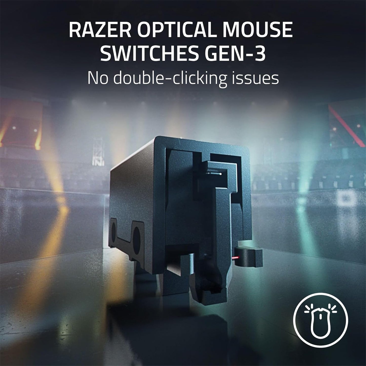 Razer Deathadder v3 Pro Wireless Gaming Mouse + HyperPolling Wireless Dongle