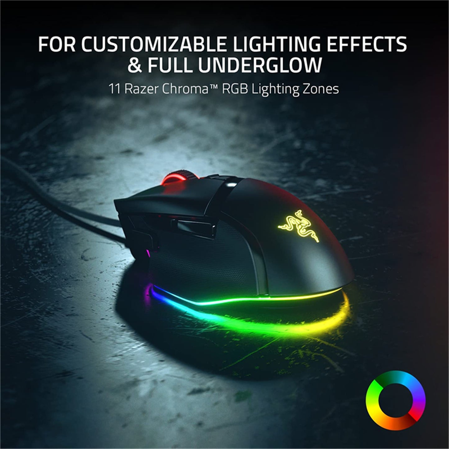 Razer Basilisk V3 Ergonomic RGB Wired Gaming Mouse