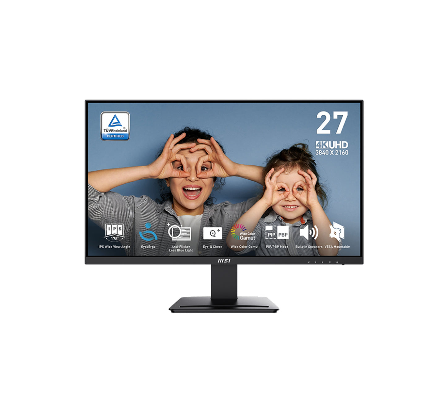 MSI Pro MP273U 27" IPS 3840x2160 4K UHD Business Monitor