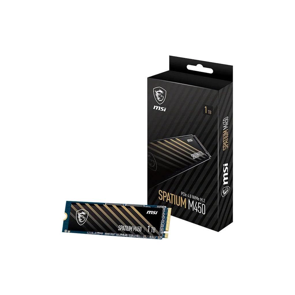 MSI Spatium M450 1TB PCIe 4.0 M.2 2280 NVMe SSD