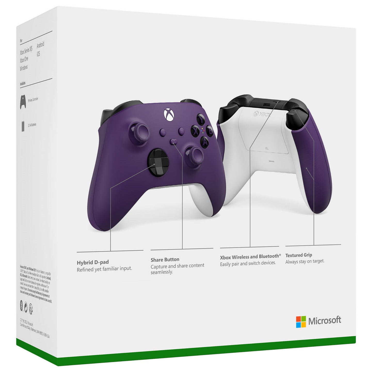 Microsoft Xbox Wireless Controller - Astral Purple for Xbox Series X/S
