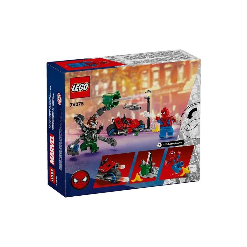 LEGO Marvel 76275 Motorcycle Chase Spider-Man vs. Doc Ock