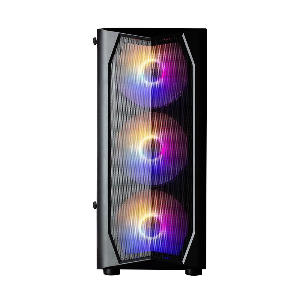 Zalman N4 Rev.1 ATX Black Mid Tower Case w/ 4x140mm RGB Fans