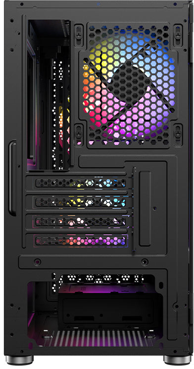 ANTEC NX200M RGB with 3x Fans mATX Mini Tower
