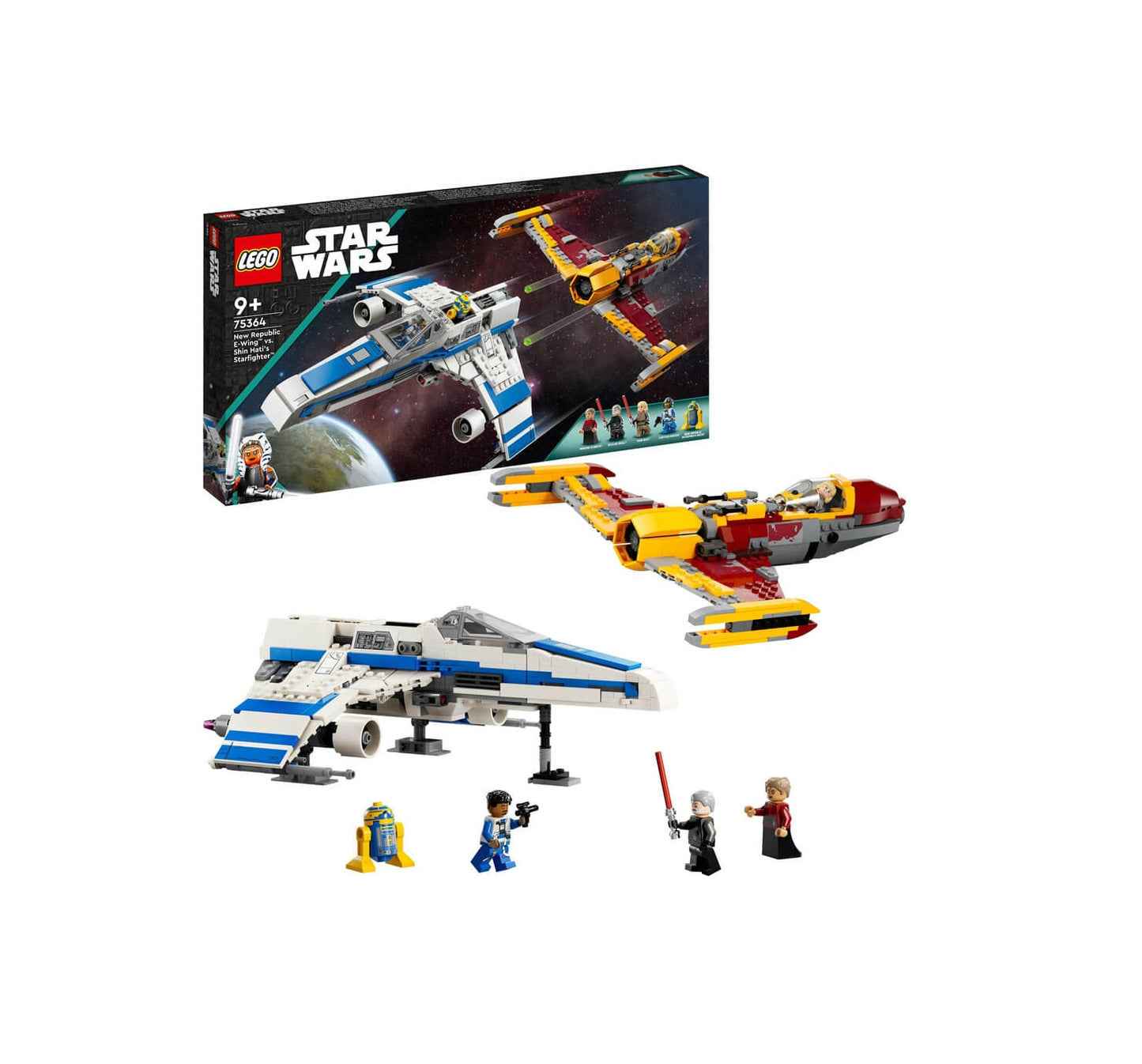LEGO Star Wars 75364 New Republic E-Wing™ vs. Shin Hati’s Starfighter™