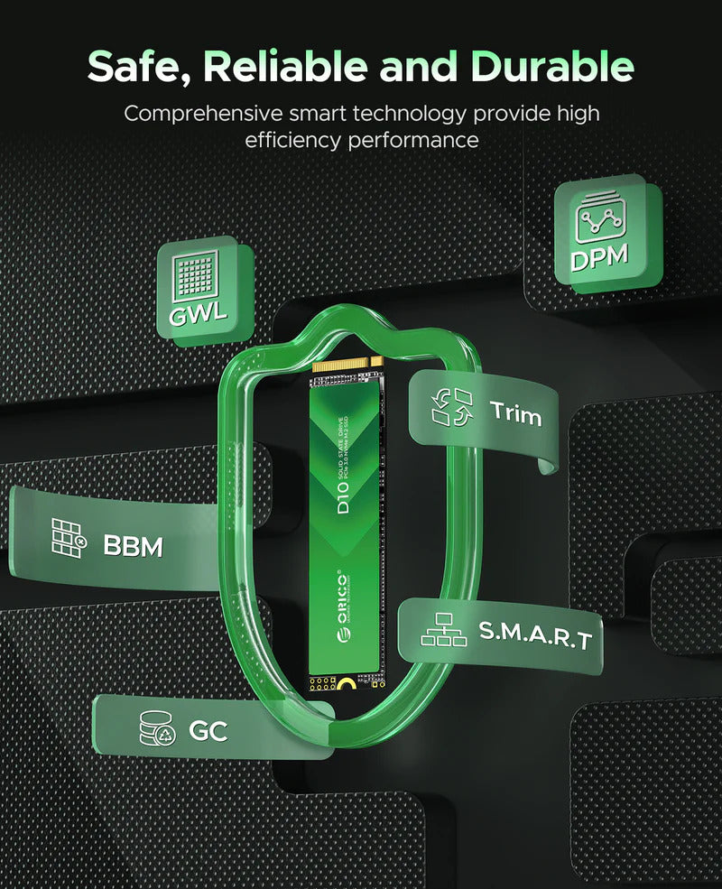 ORICO D10 2TB M.2 NVMe SSD