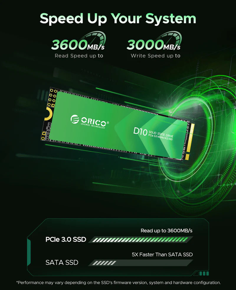 ORICO D10 2TB M.2 NVMe SSD
