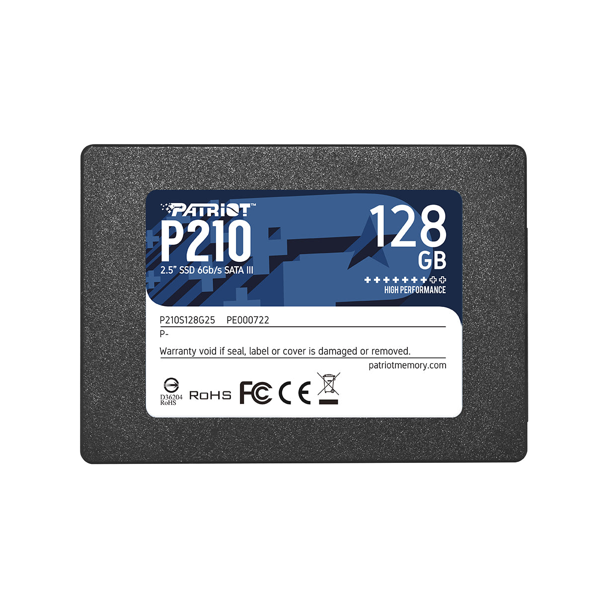 [Open Box} Patriot P210 128GB SSD SATA 2.5" 3Yr Wty