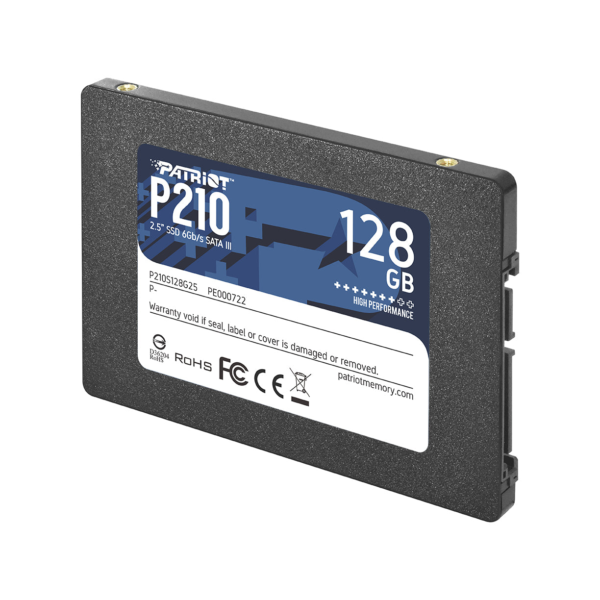 [Open Box} Patriot P210 128GB SSD SATA 2.5" 3Yr Wty