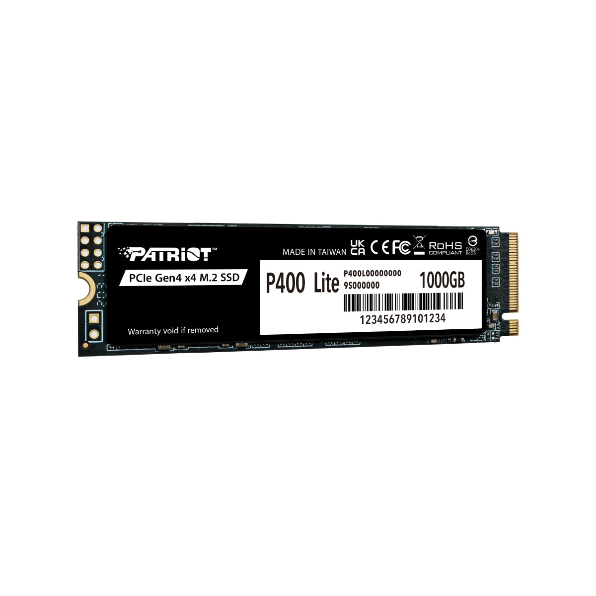Patriot P400 Lite 1TB PCIe 4.0 M.2 NVMe SSD