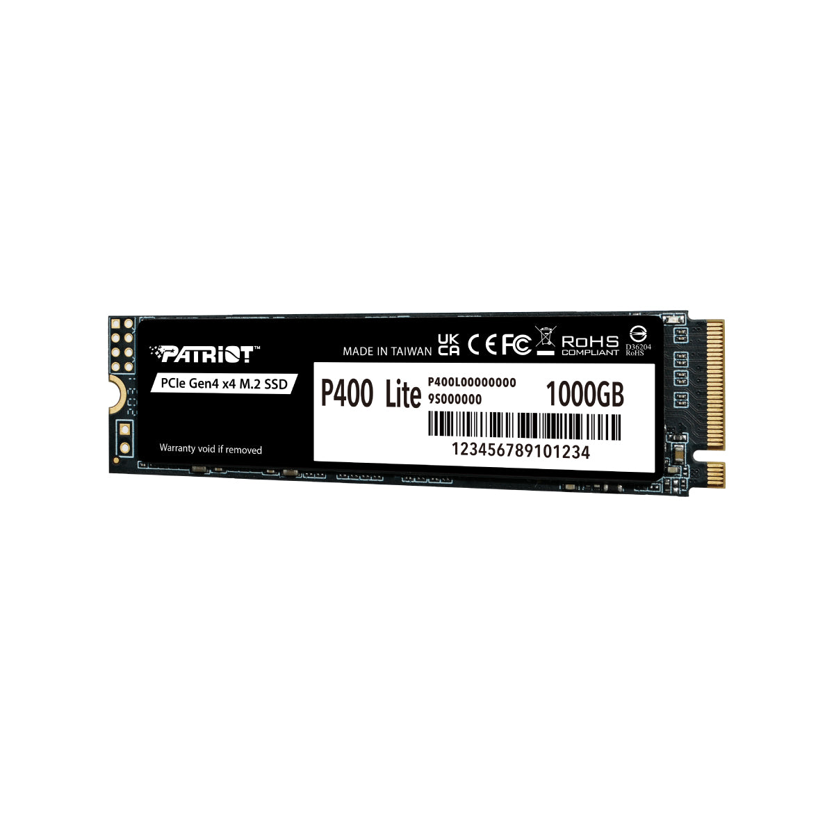 Patriot P400 Lite 1TB PCIe 4.0 M.2 NVMe SSD