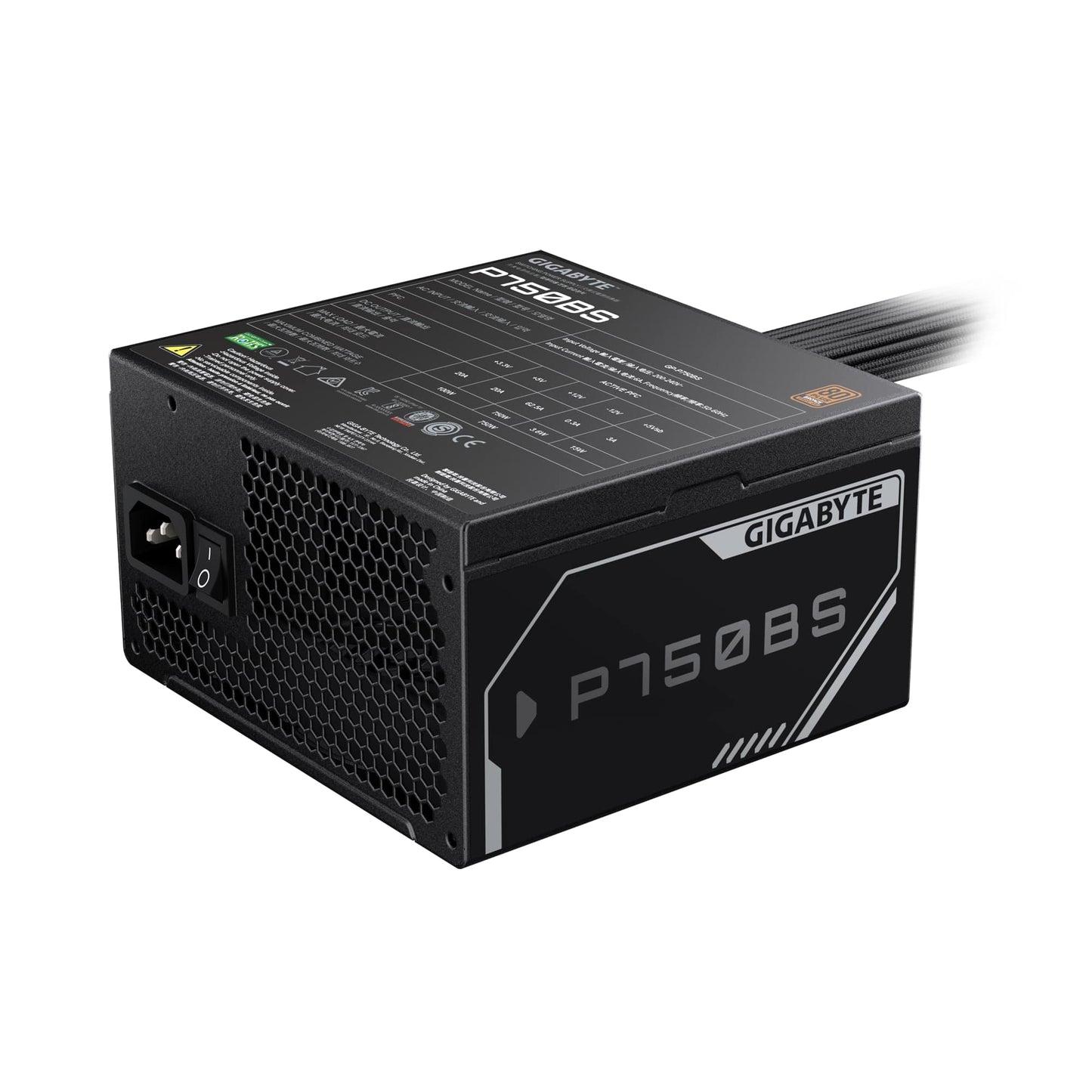Gigabyte P750BS 750W 80 Plus Bronze ATX PSU