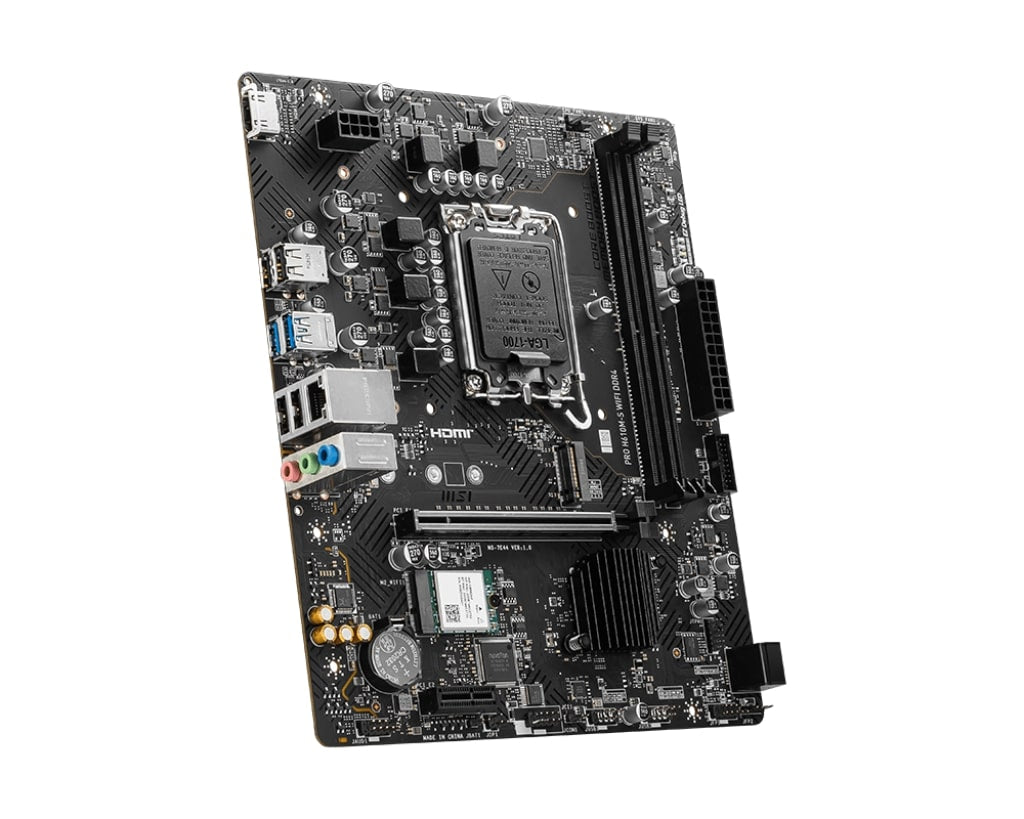 MSI H610M-S WIFI DDR4 mATX Motherboard