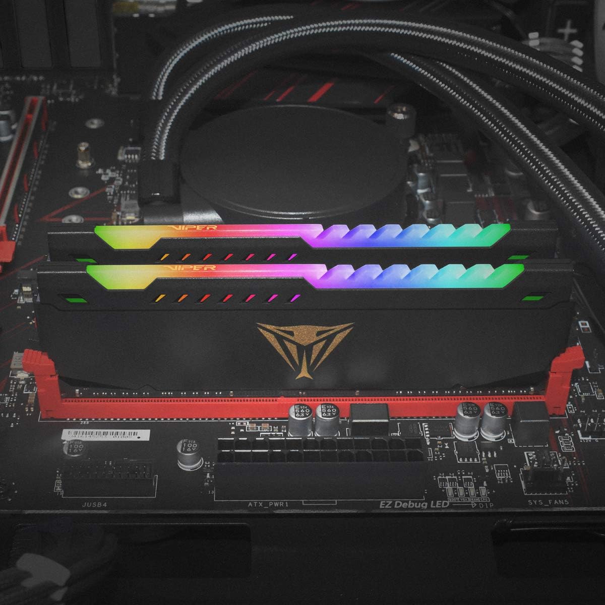 16GB Patriot Viper Steel RGB 3200mhz CL18 DDR4 RAM