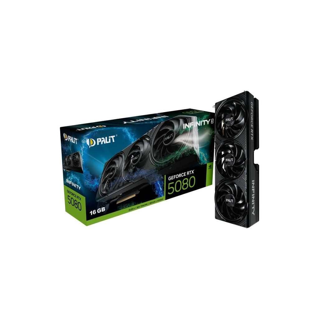 Palit NVIDIA GeForce RTX 5080 Infinity 3 16GB GDDR7 Graphics Card