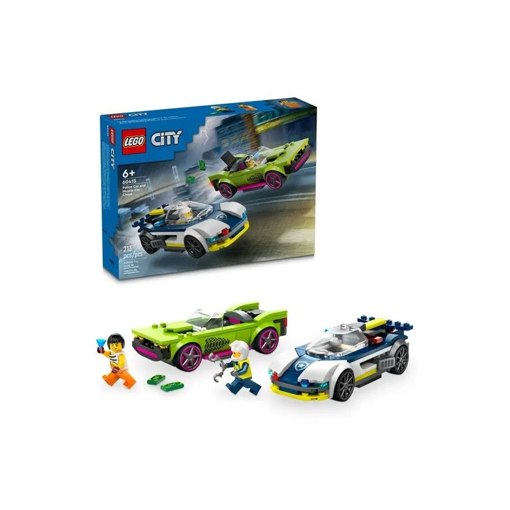 LEGO City 60415 Police Car and Muscle Car Chase