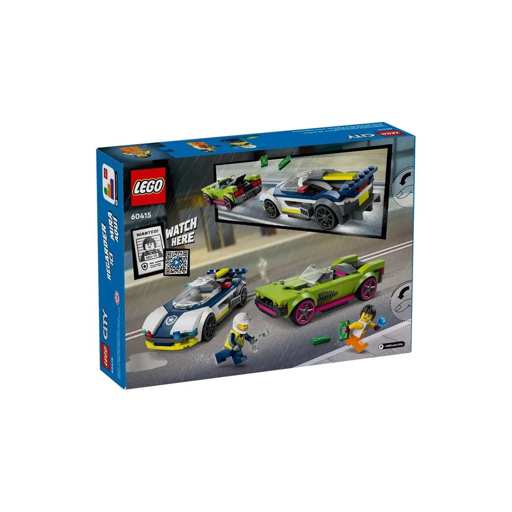 LEGO City 60415 Police Car and Muscle Car Chase